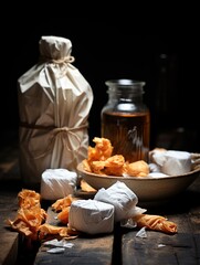 Canvas Print - dried fruits and nuts