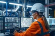 © Beersing93 - Illustration of Continuously monitoring operational data to detect anomalies, optimize performance, and ensure safety in industrial plants. Ai Generate.