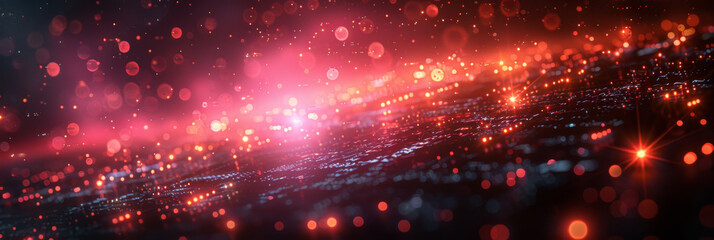 Digital background for tech, AI, neural networks, data, audio, graphics