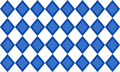 Wall Mural - blue plaid fabric texture, blue diamond checkerboard repeat pattern, replete image, design for fabric printing, rhombus