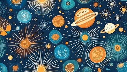 Wall Mural - background with stars, wallpaper zodiac signs pisces, detail of the ceiling of the church, background with stars and stripes, old clock on wood, space station in space, close up of a clock