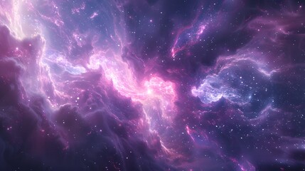 a galaxy in space with a starry background