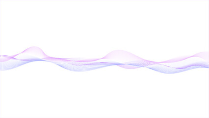 Wall Mural - abstract pink wave lines pattern for banner, wallpaper background. abstract blue wave lines on trans
