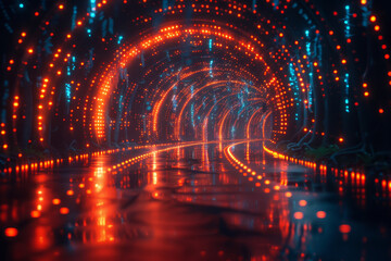 digital background for tech, ai, neural networks, data, audio, graphics