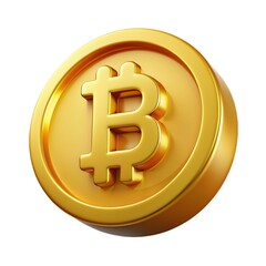 Wall Mural - 3d gold dollar coin