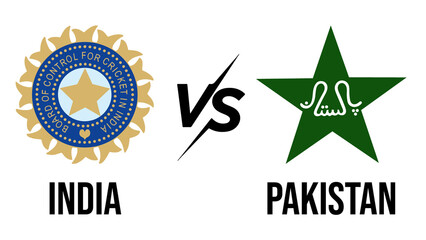 India VS Pakistan Logo Vector pakistan vs india