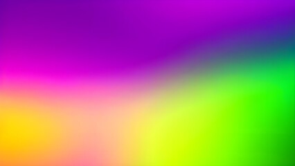 Wall Mural - Purple green and yellow sof gradient background