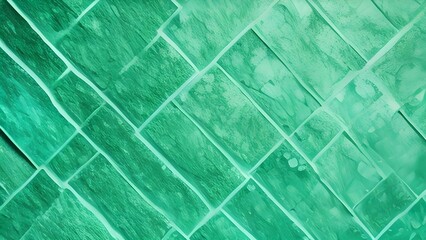 Sticker - Green abstract background