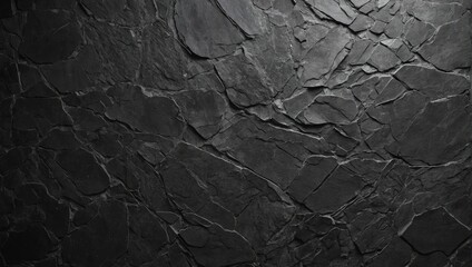 Wall Mural - Dark black slate background or texture, Dark cement concrete grunge tile, Black marble pattern wall blank background