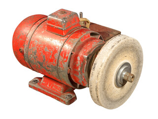 Old electric sharpening and grinding machine