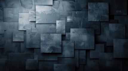 Wall Mural - 3D Abstract Industrial Background