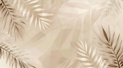 tropical palm leaves wallpaper