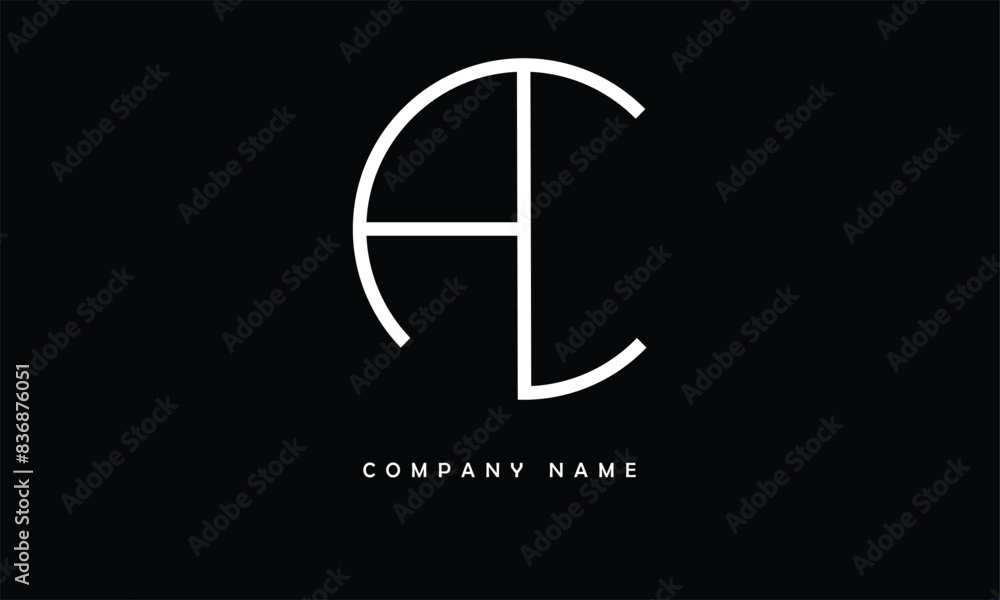 AC, CA, A, C Abstract Letters Logo Monogram Stock Vector | Adobe Stock