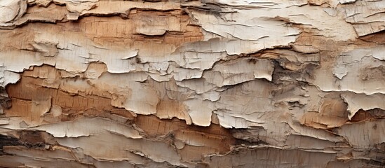 Aufkleber - Close-up image of natural aspen tree bark in the wilderness with copy space image.