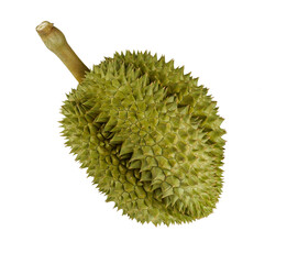 Wall Mural - durian isolated on transparent.
