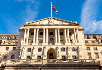 Wall Mural - Bank of England building in City of London, UK