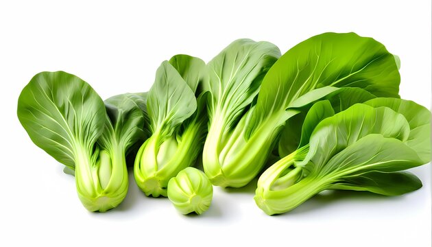 Bok choy commonly known as pak choy featuring its distinctive crunchy leaves, Ai Generated