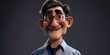 © Murda - a image of a cartoon man with glasses and a tie