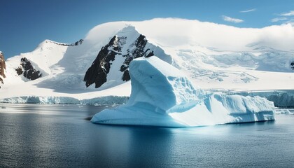 Wall Mural - iceberg in polar regions