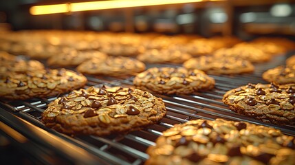 Wall Mural - chip cookies