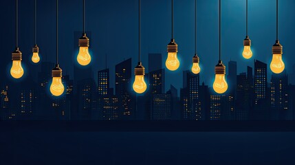 Wall Mural - bulbs