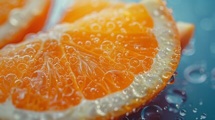 Wall Mural - Ripe fresh fruit citrus orange