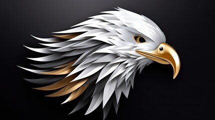 Sticker - american bald eagle