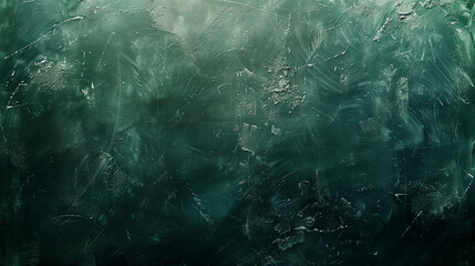 Abstract texture of chalk rubbed out on green blackboard or chalkboard background. 