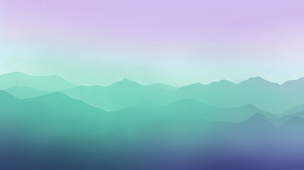 Wall Mural - Background with a gradient from emerald green to lavender