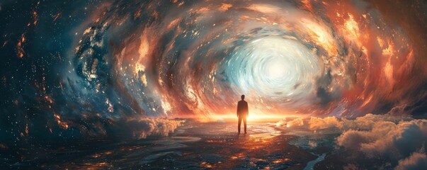 Wall Mural - sky tunnel
