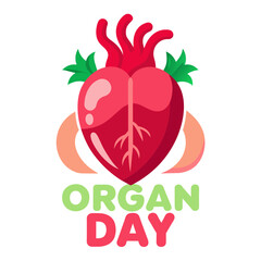 Wall Mural - organ donation day