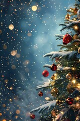 Wall Mural - christmas tree