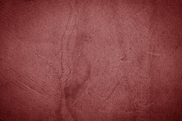 Wall Mural - Red wall texture rough background abstract concrete