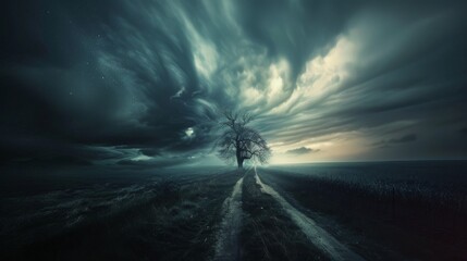 Wall Mural - Landscape photography, surrealism photography.