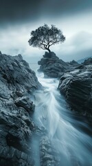 Wall Mural - Landscape photography, surrealism photography.