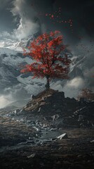 Wall Mural - Landscape photography, surrealism photography.