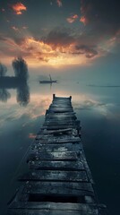 Wall Mural - Landscape photography, surrealism photography.