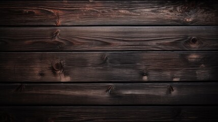 Dark wooden planks with rich texture and fine details, ideal for background, rustic designs, or natural-themed projects.
