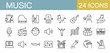 © Rico - 音楽に関するアイコンセット　