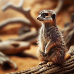 Canvas Print - meerkat