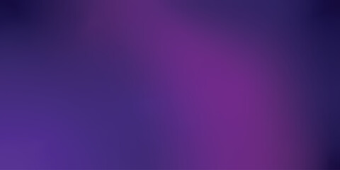 Wall Mural - Purple gradient abstract banner background vector with glowing purple light and copy space for design
