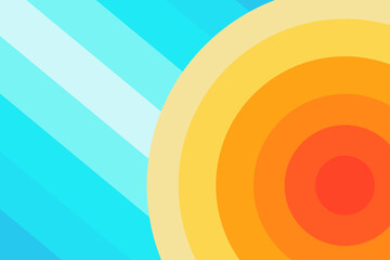 Wall Mural - colorful abstract pattern background. template summer concept.