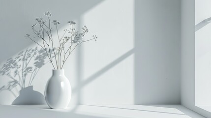 Wall Mural - vase with flowers