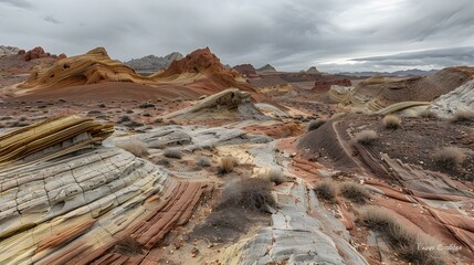 Wall Mural - unique rock formations img