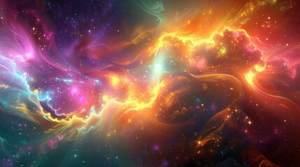Wall Mural - transcendent transcendence: photograph ethereal forms and luminous colors that evoke a sense of spir