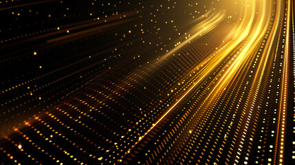 Wall Mural - Abstract neon light rays background. gold light glowing light burst explosion on black background. abstract flare light rays.