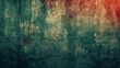 © Mikus - A grungy wall with red and green paint splatters; one wall bears these colors, while the other lies hidden behind it