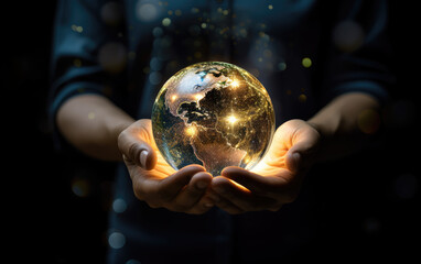 Holding a Sparkling Vision of the World