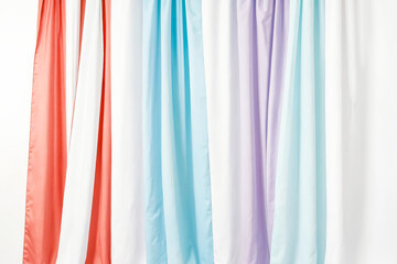 Sticker - Pastel Fabric Drapes