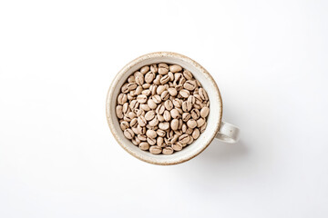 Poster - Coffee Beans in a Mug